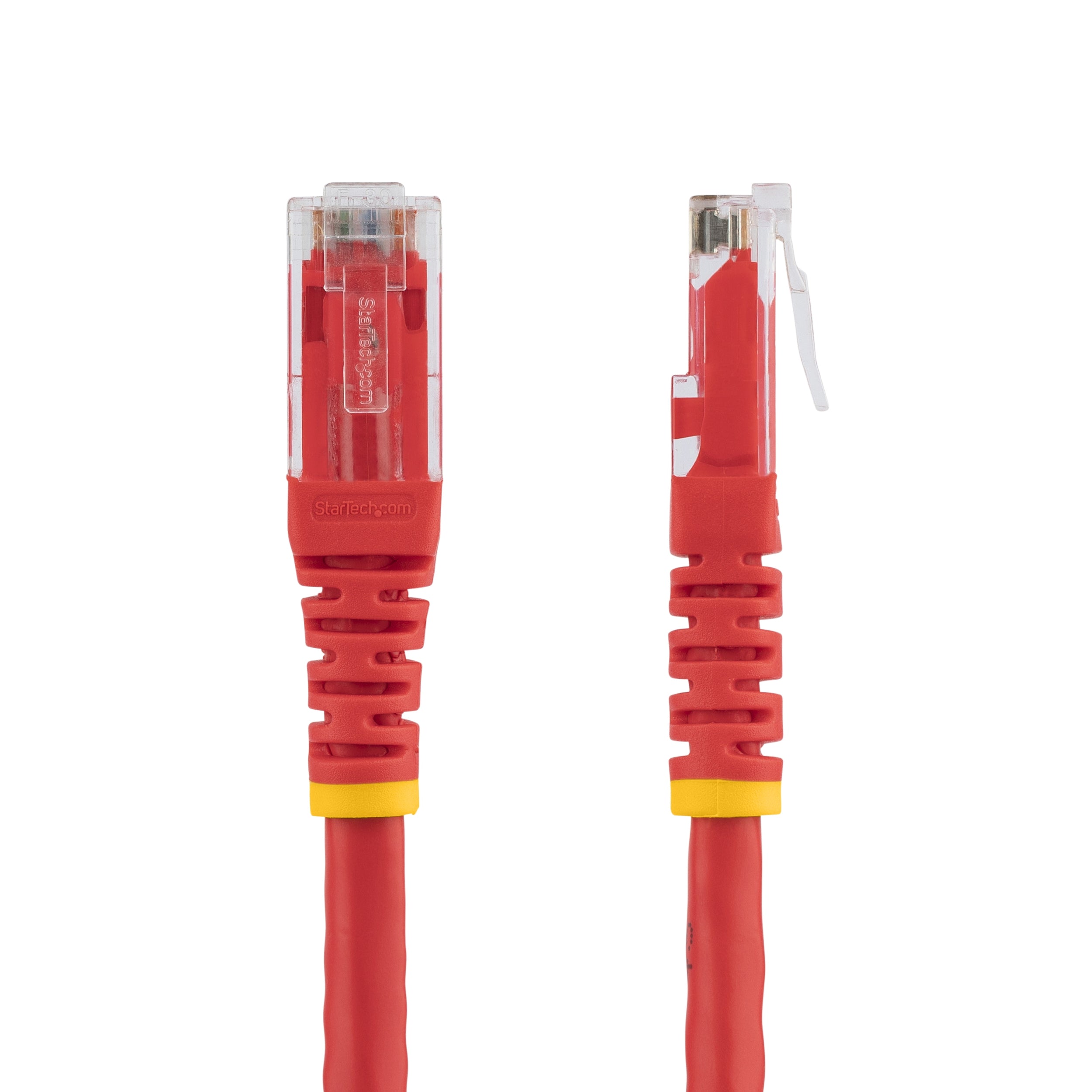 Cable 30.4M Gigabit Ethernet Red Cat6 Utp Rj45 Moldeado Rojo .