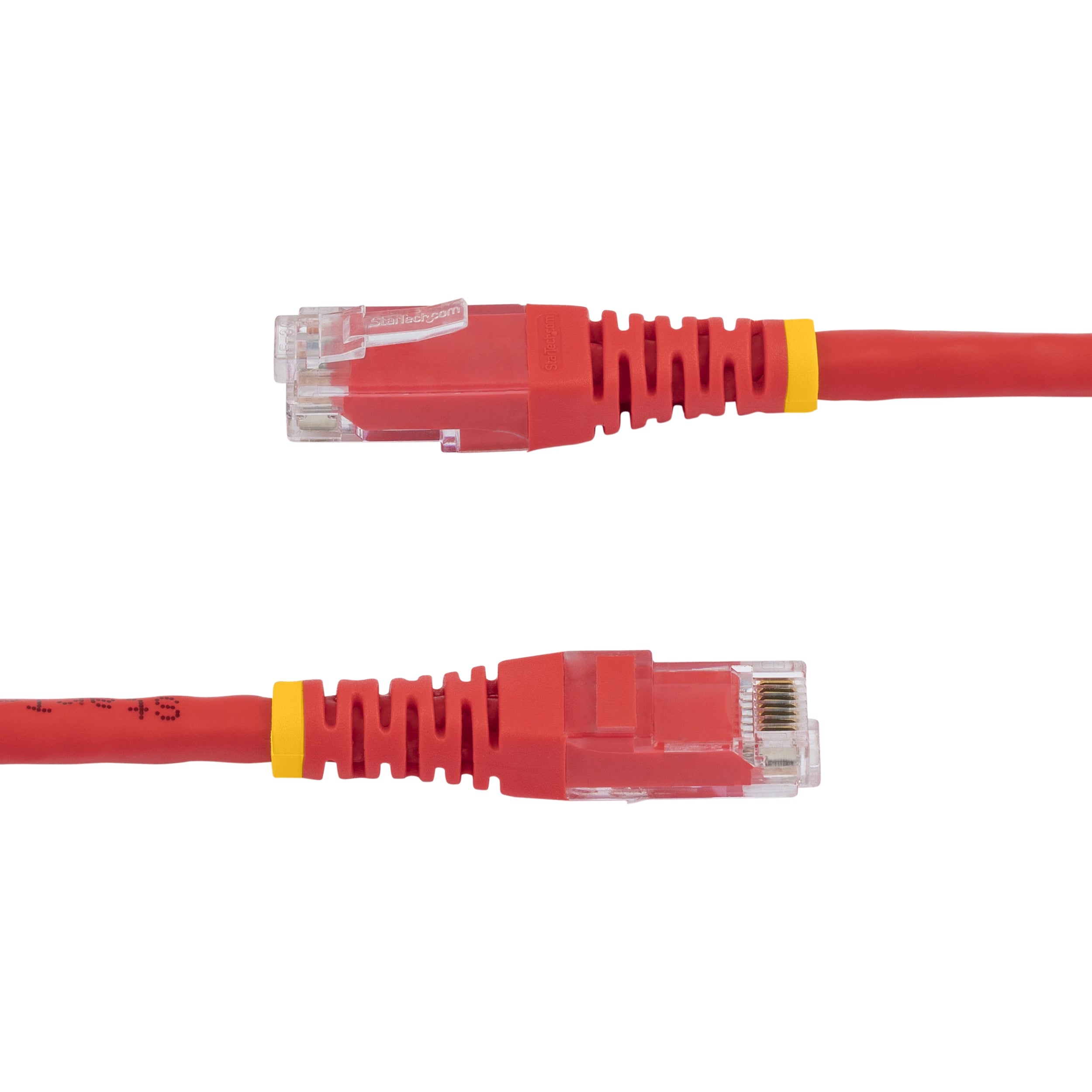 Cable 30.4M Gigabit Ethernet Red Cat6 Utp Rj45 Moldeado Rojo .