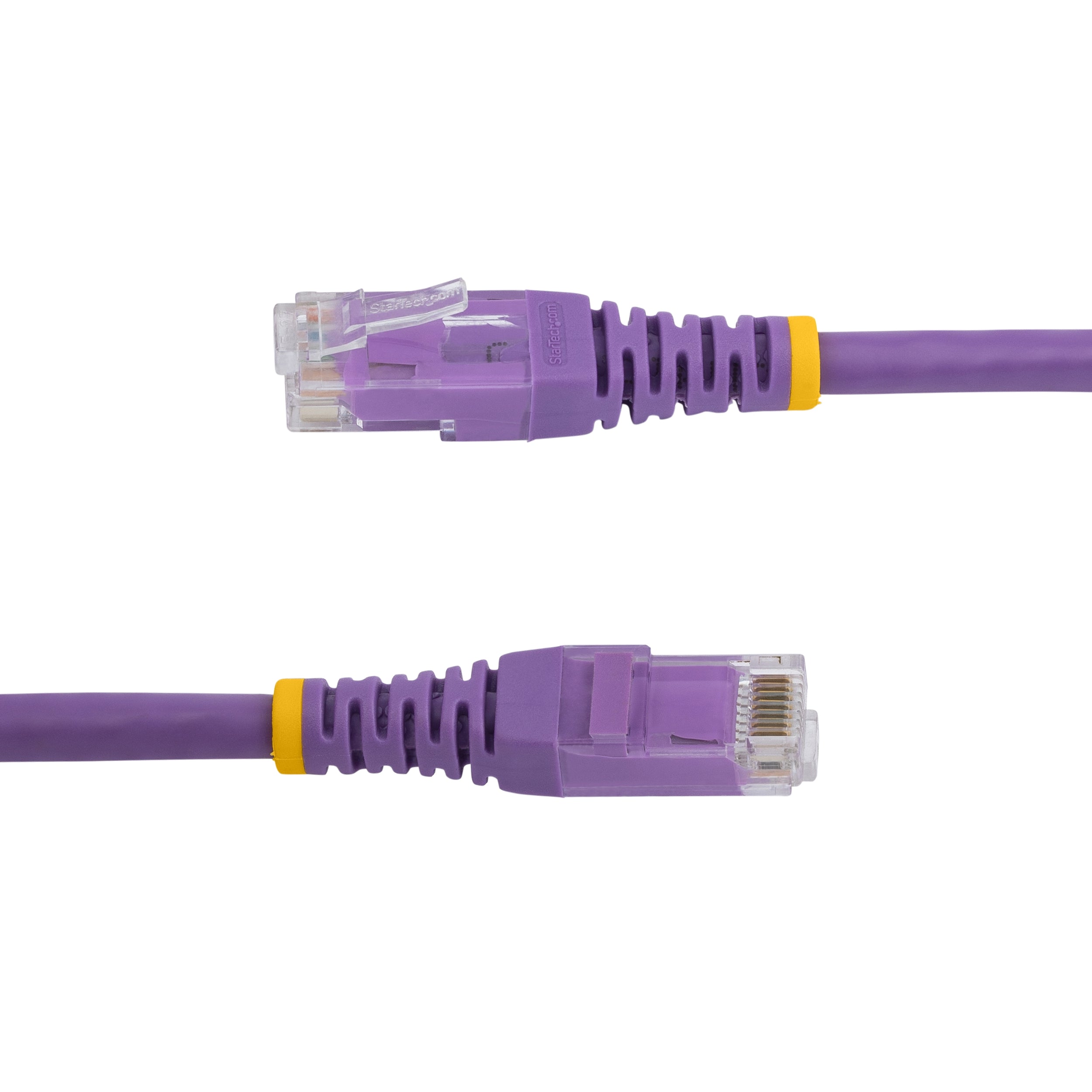 Cable 3M Gigabit Ethernet Red Cat6 Utp Rj45 Moldeado Morado   .