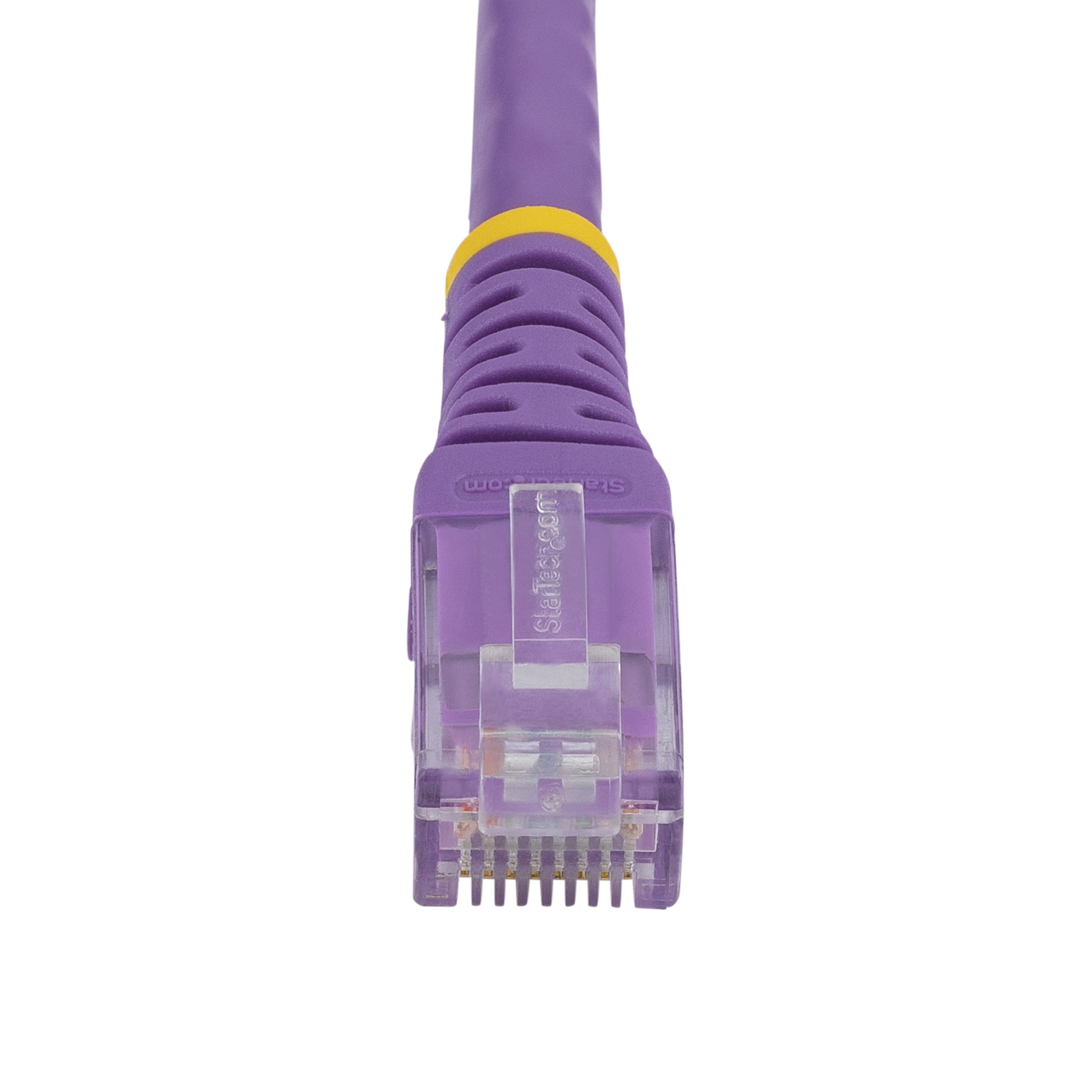 Cable 3M Gigabit Ethernet Red Cat6 Utp Rj45 Moldeado Morado   .