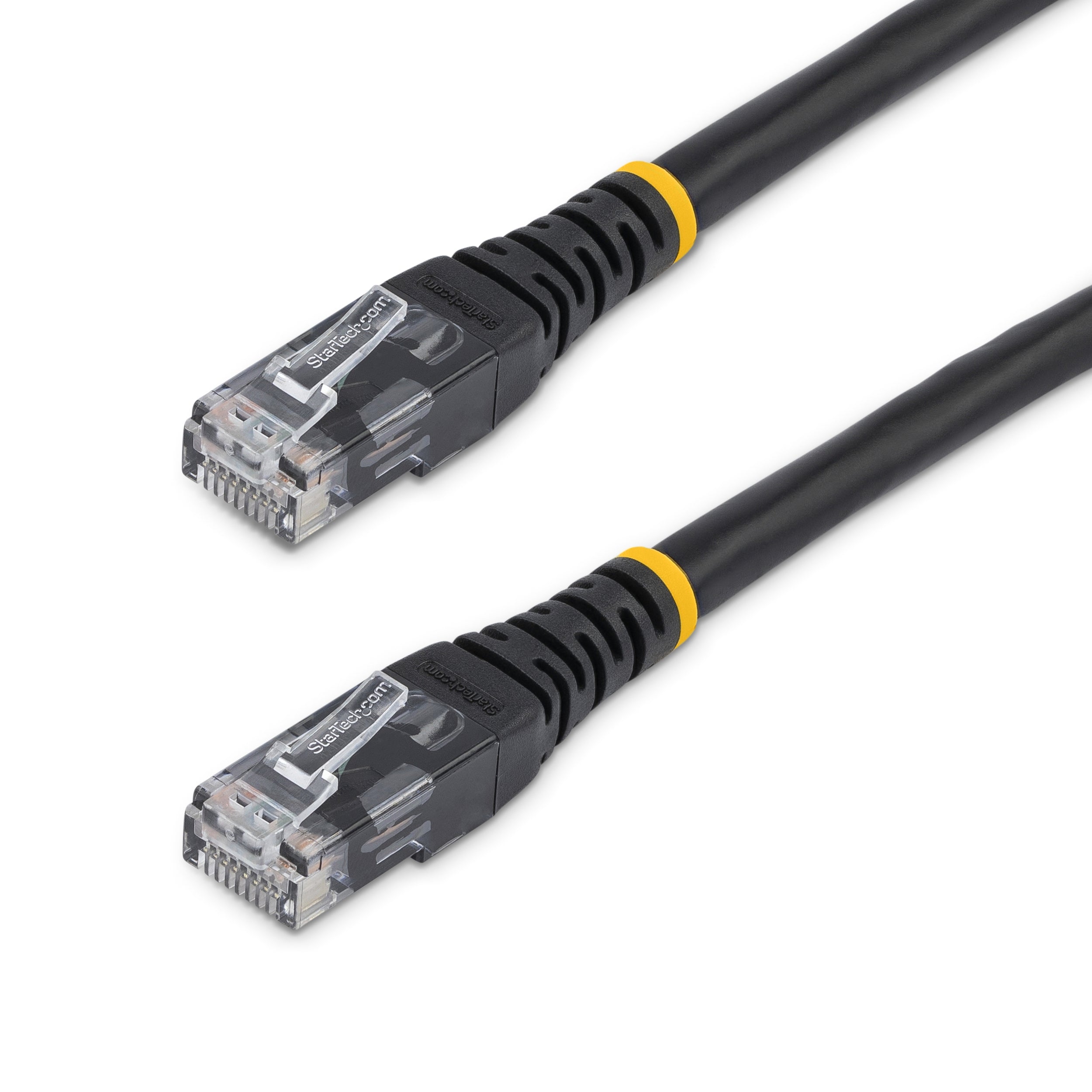 Cable 91Cm Red Utp Rj45 Cat6 Ethernet Gigabit Moldeado Negro