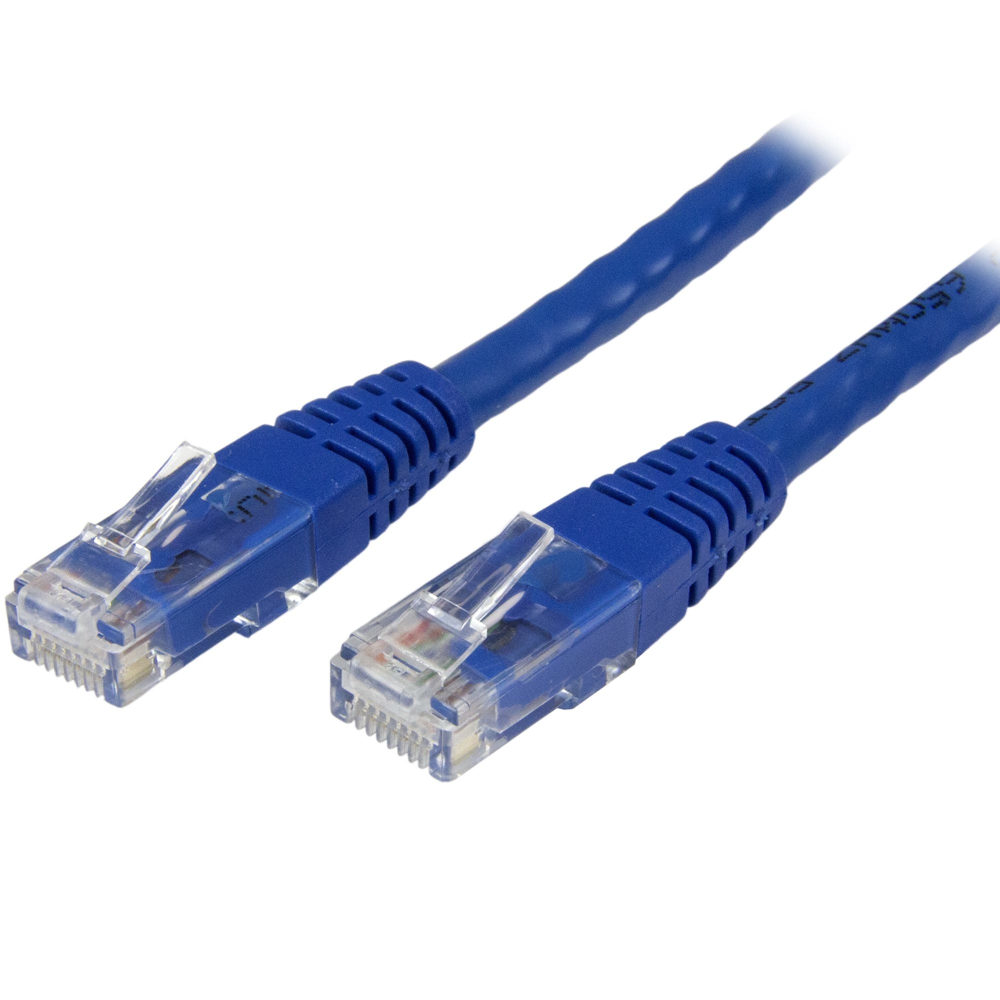 Cable De Red 22.8M Categoria Cat6 Utp Rj45 Gigabit Ethernet Etl - Patch Moldeado - Azul - Startech.Com Mod. C6Patch75Bl