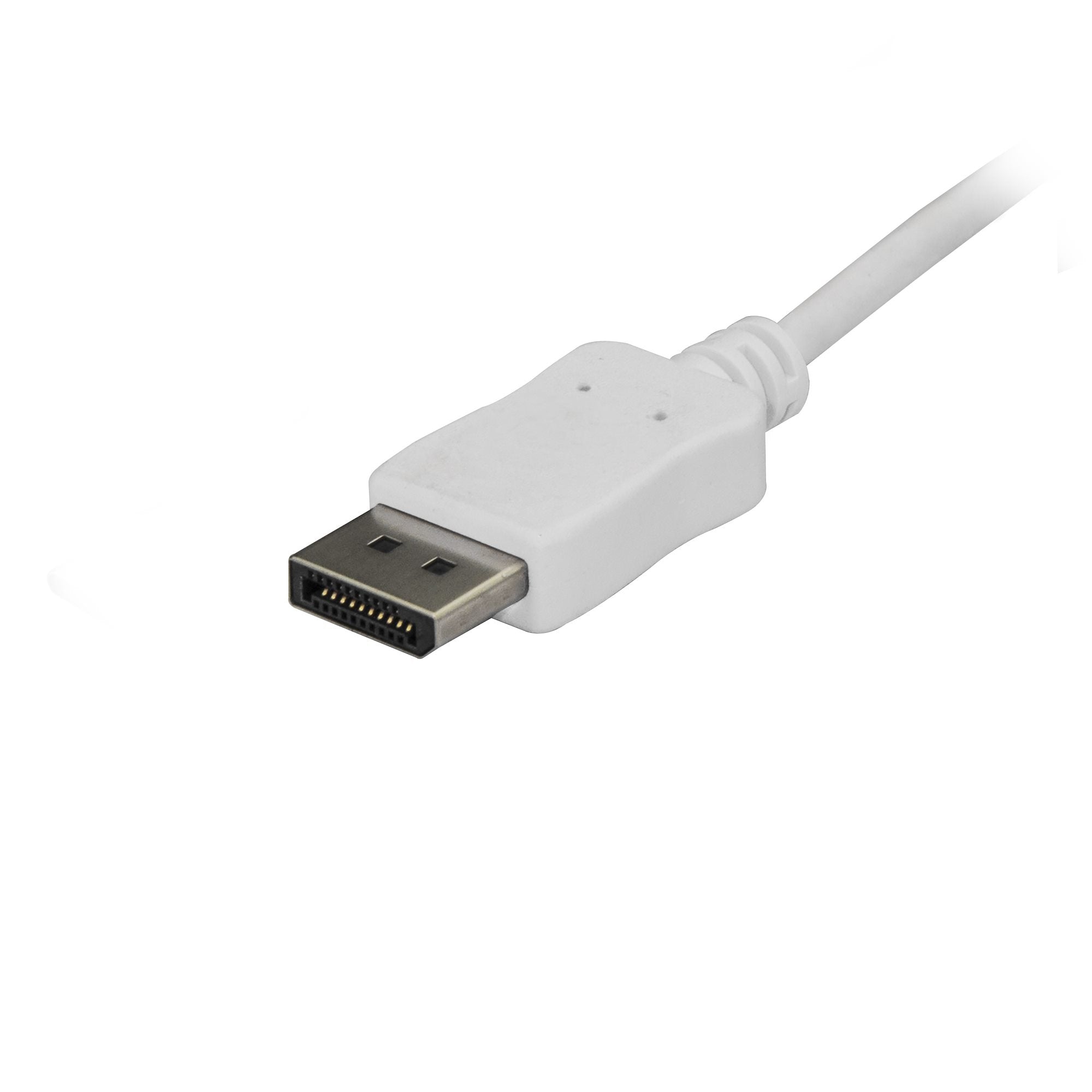 Cable Adaptador De 1.8M Usb-C A A Displayport 4K 60Hz Blanco