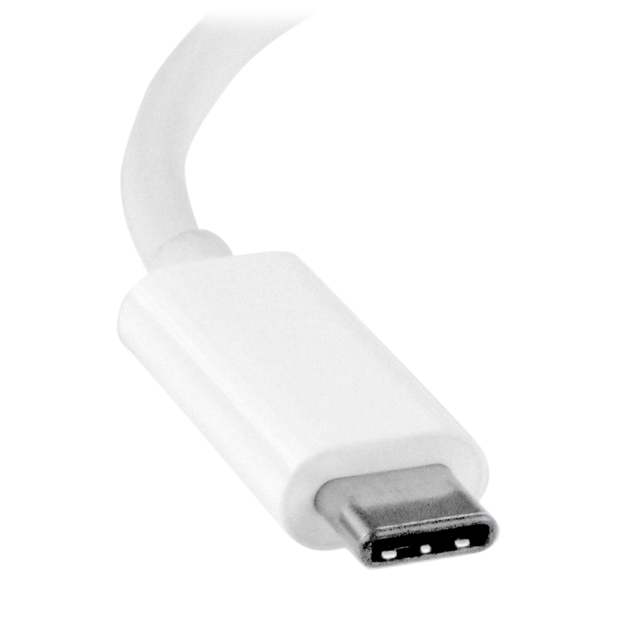 Adaptador Grafico Usb-C A Dvi Usb 3.1 Type-C Blanco           .