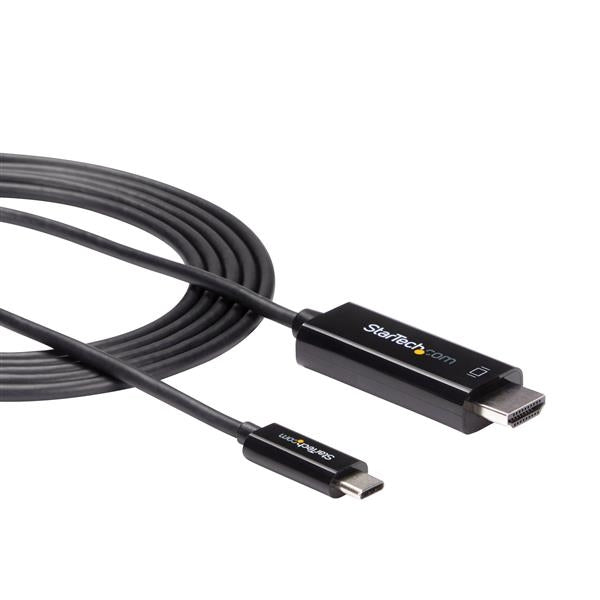 Cable Adaptador De 2M Usb-C A Hdmi 4K 60Hz Negro