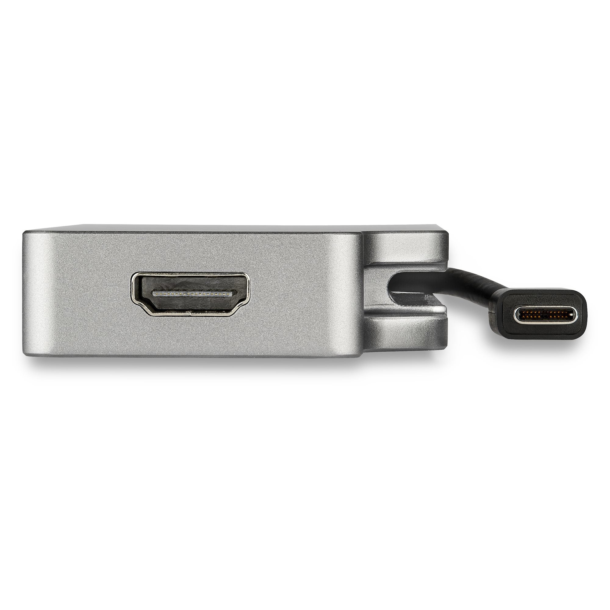 Adaptador Multipuertos Usb-C De Video 4K 60Hz Gris Espacial