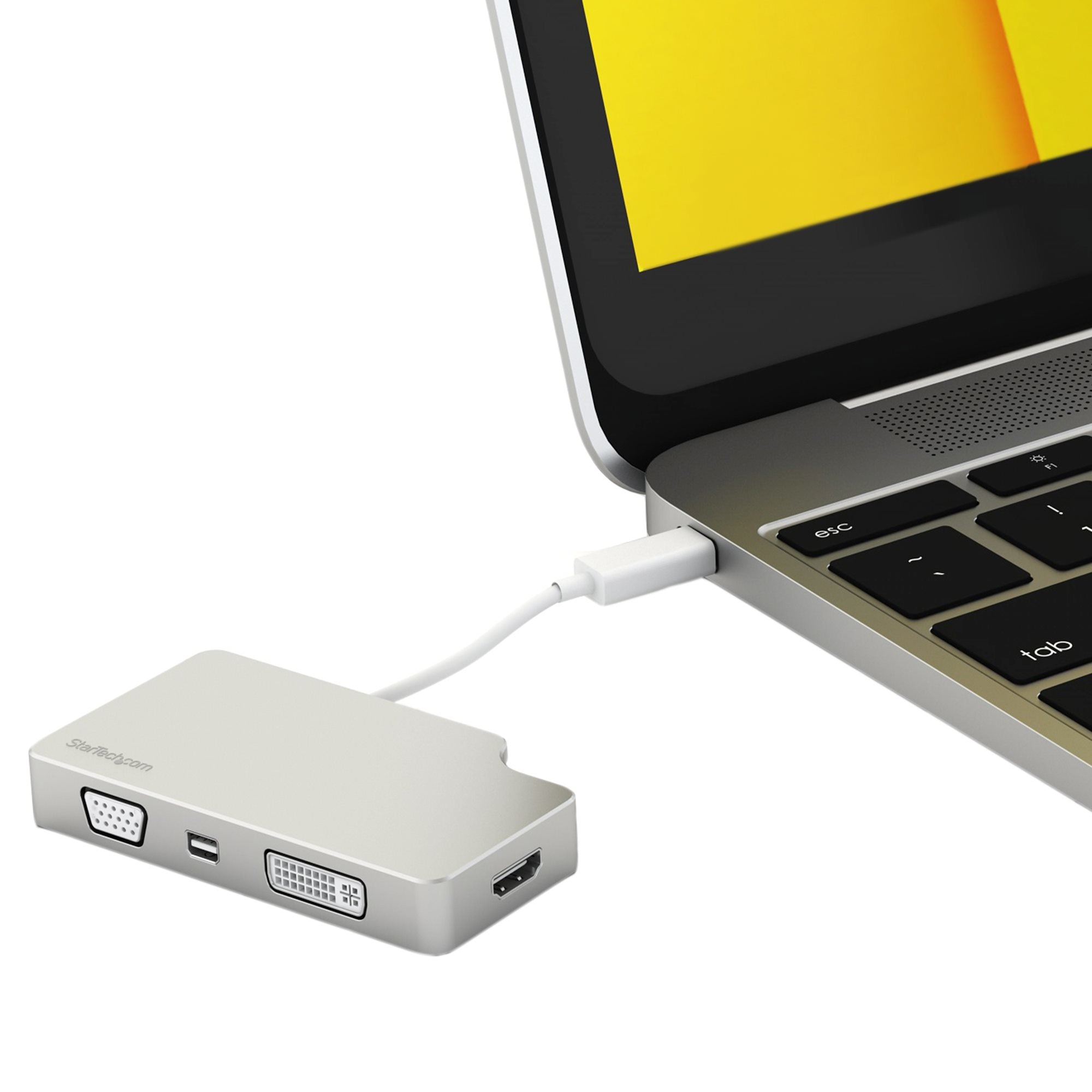 Convertidor Usb-C A Vga Dvi Hdmi O Mini Dispayport 4K       .