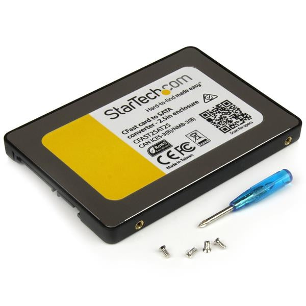 Adaptador Cfast A Sata Con Gabinete De 2.5 Sata Iii 6Gbps