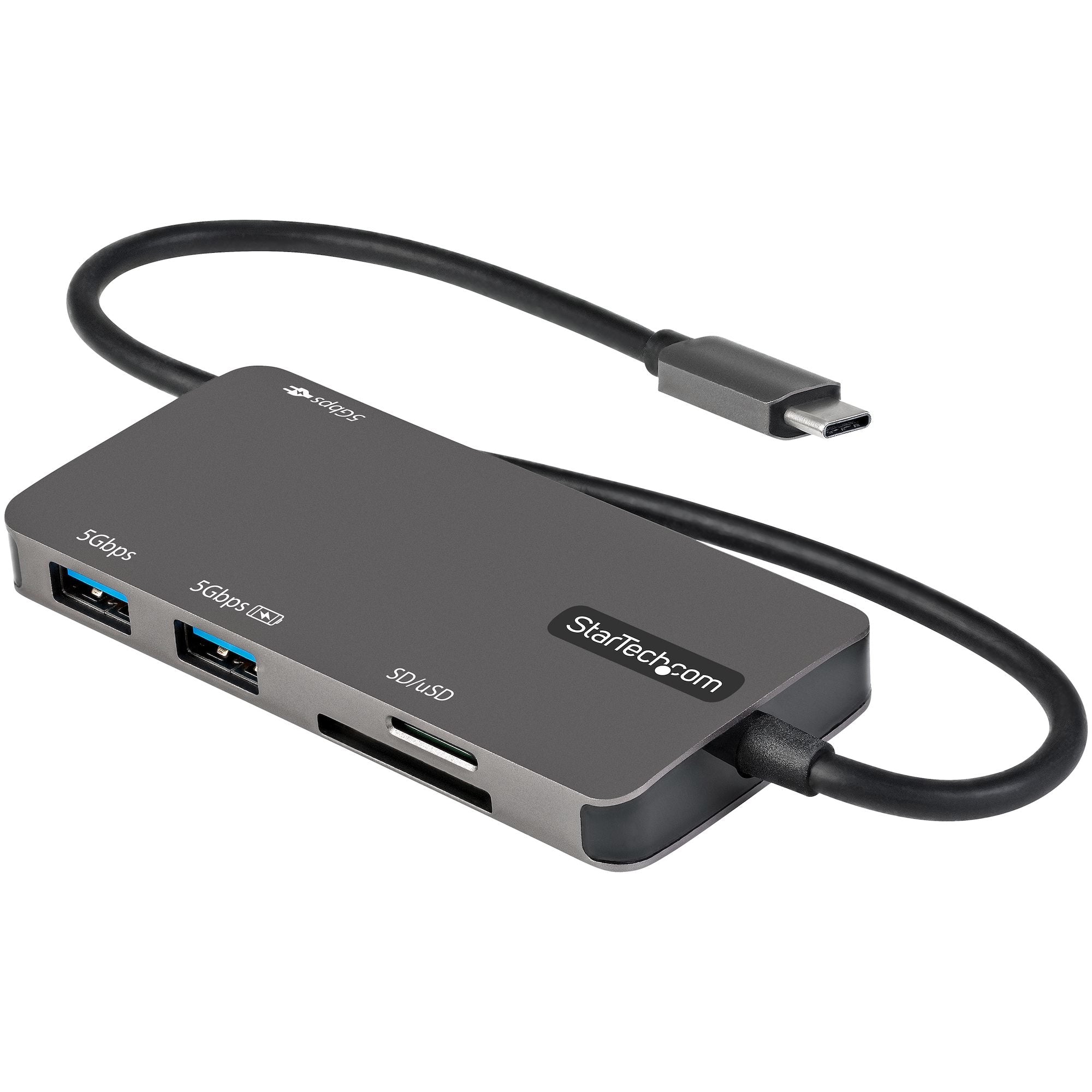 Adaptador Multipuertos Usb C Hdmi 4K Con Pd Passthrough De 100W