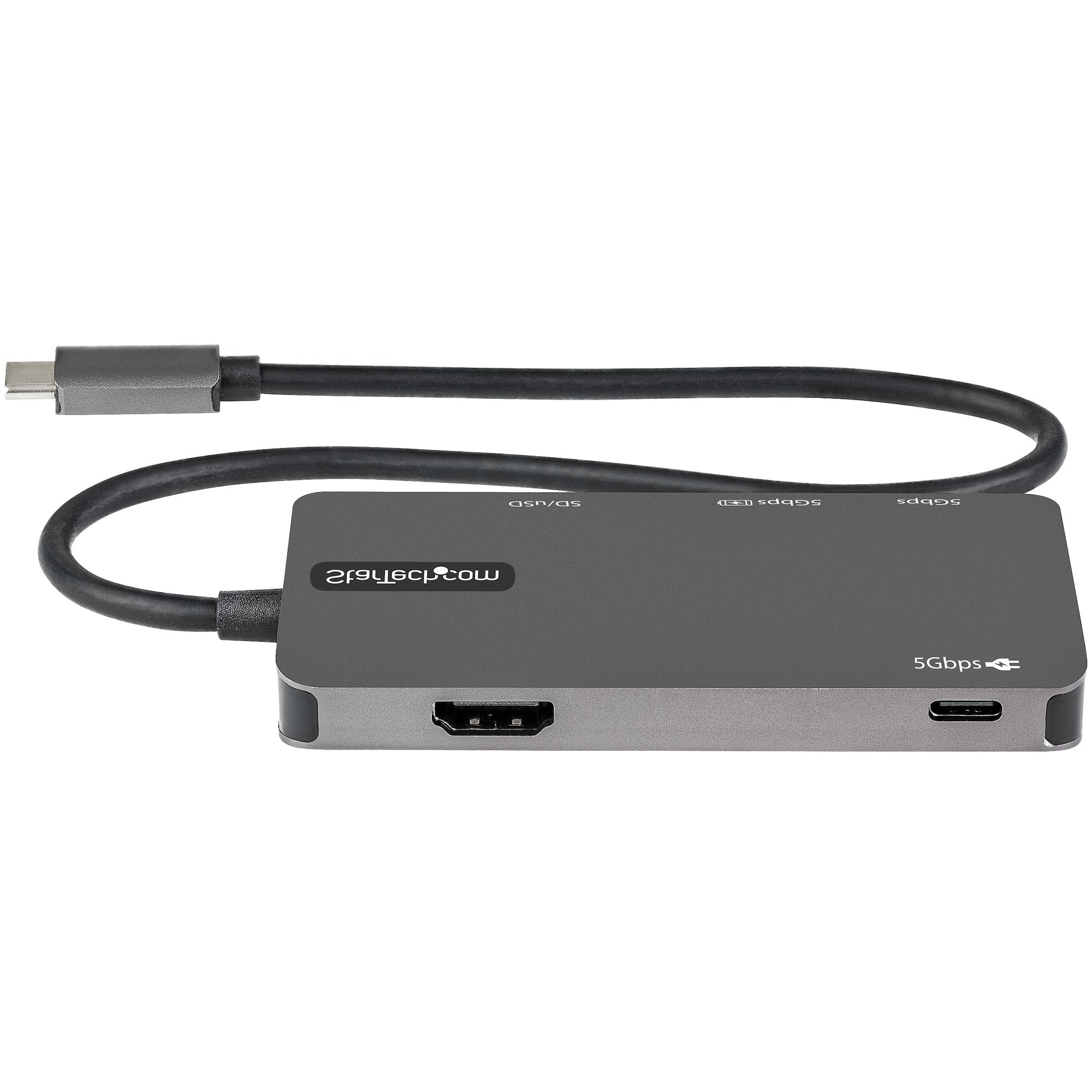 Adaptador Multipuertos Usb C Hdmi 4K Con Pd Passthrough De 100W