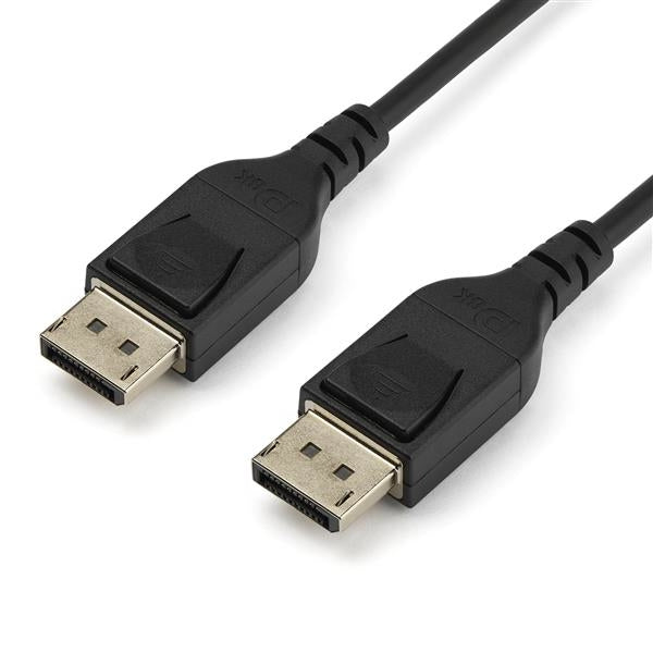 Cable De 2M Displayport 1.4 - Certificado Vesa - 8K@60Hz - Hbr3 - Hdr - Cable De Pantallas Dp A Dp - Cable Displayport De 8K - Startech.Com Mod. Dp14Mm2M