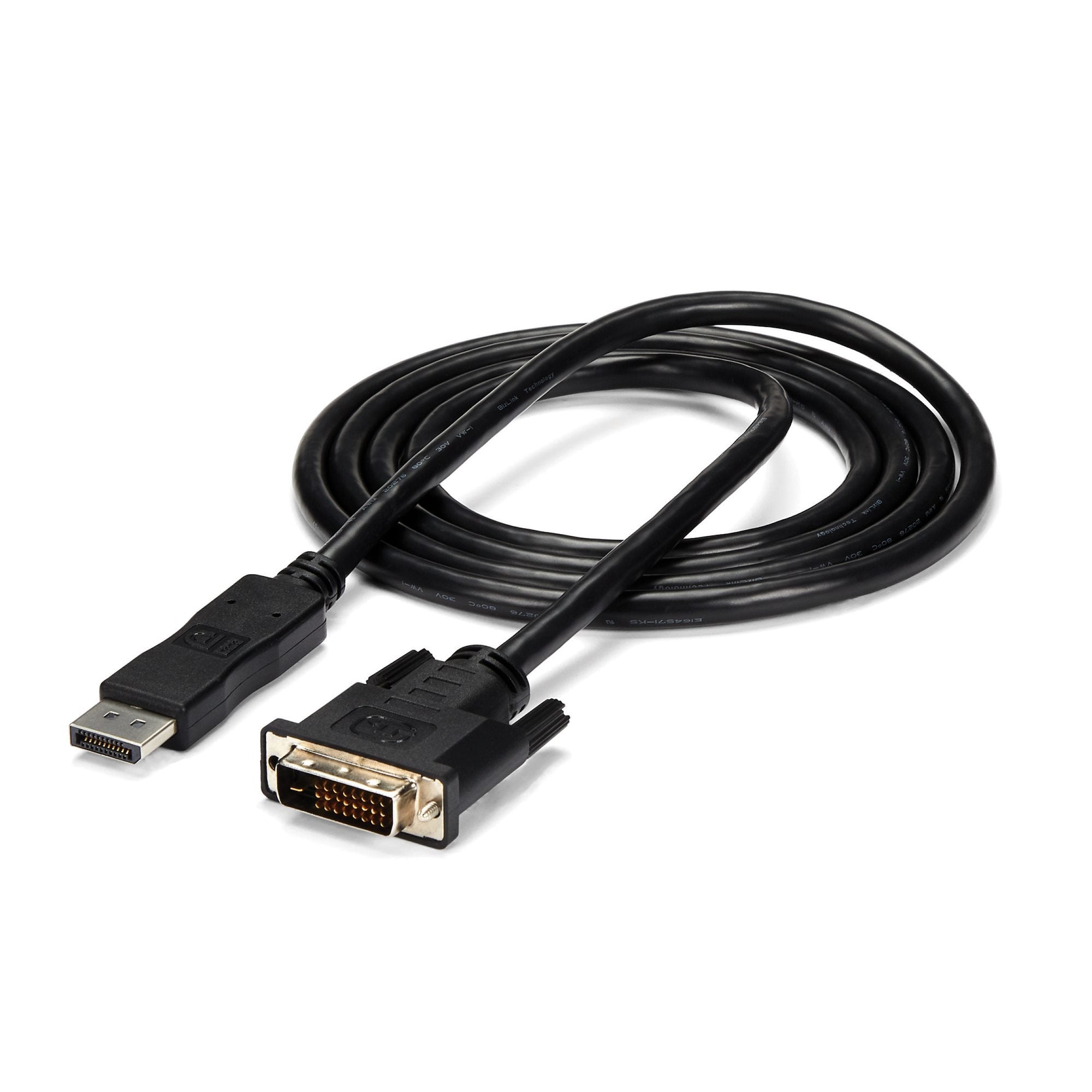 Cable Adaptador 1.8M Dvi A Dp Displayport Macho A Macho       .