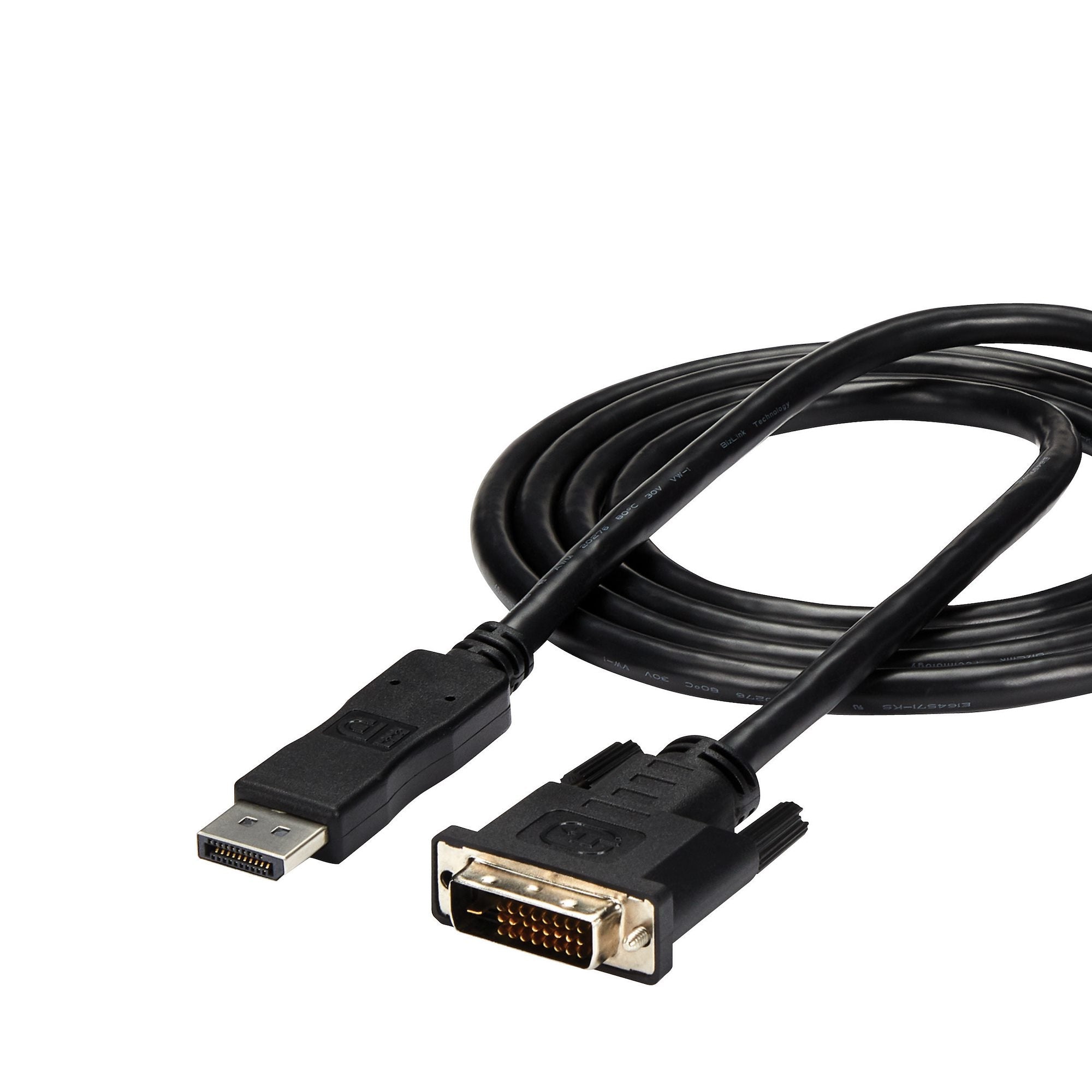 Cable Adaptador 1.8M Dvi A Dp Displayport Macho A Macho       .