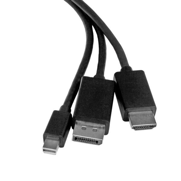 Convertidor Hdmi Displayport Mini Displayport A Hdmi Cable 2M