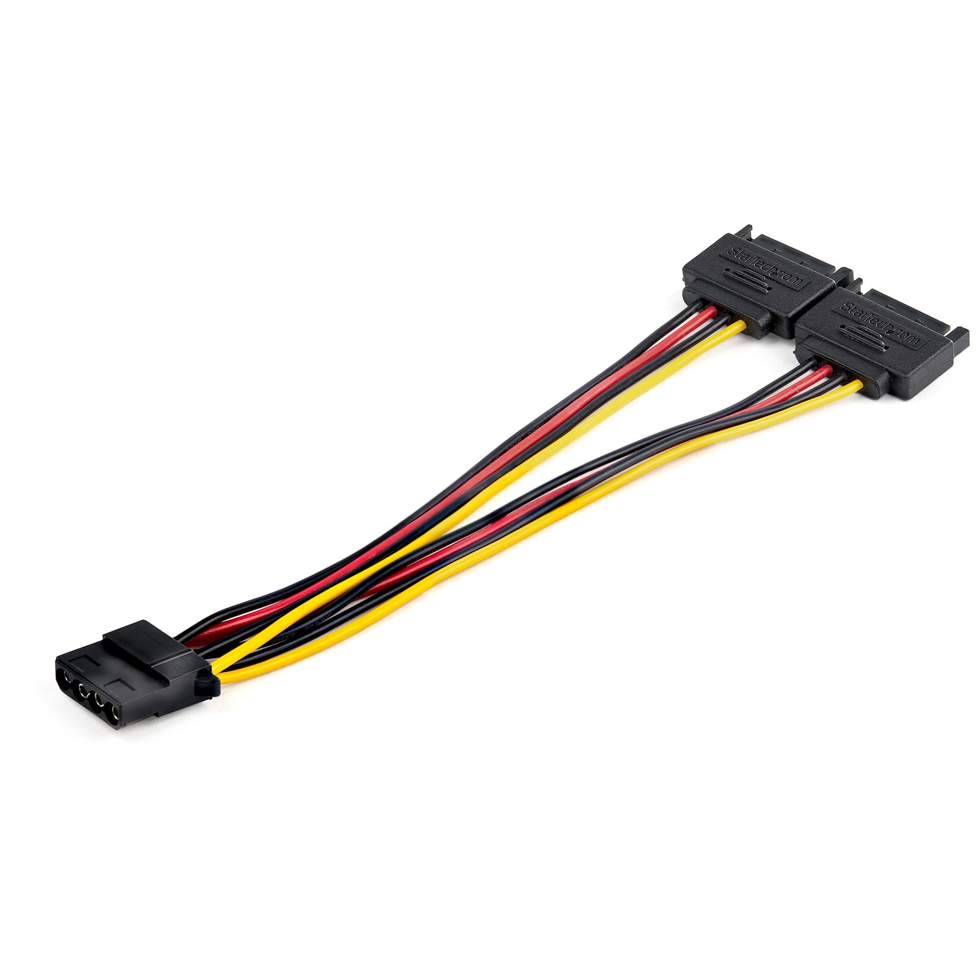 Cable Sata Splitter De Aliment Acion   18 Awg   Conectores En Pvc