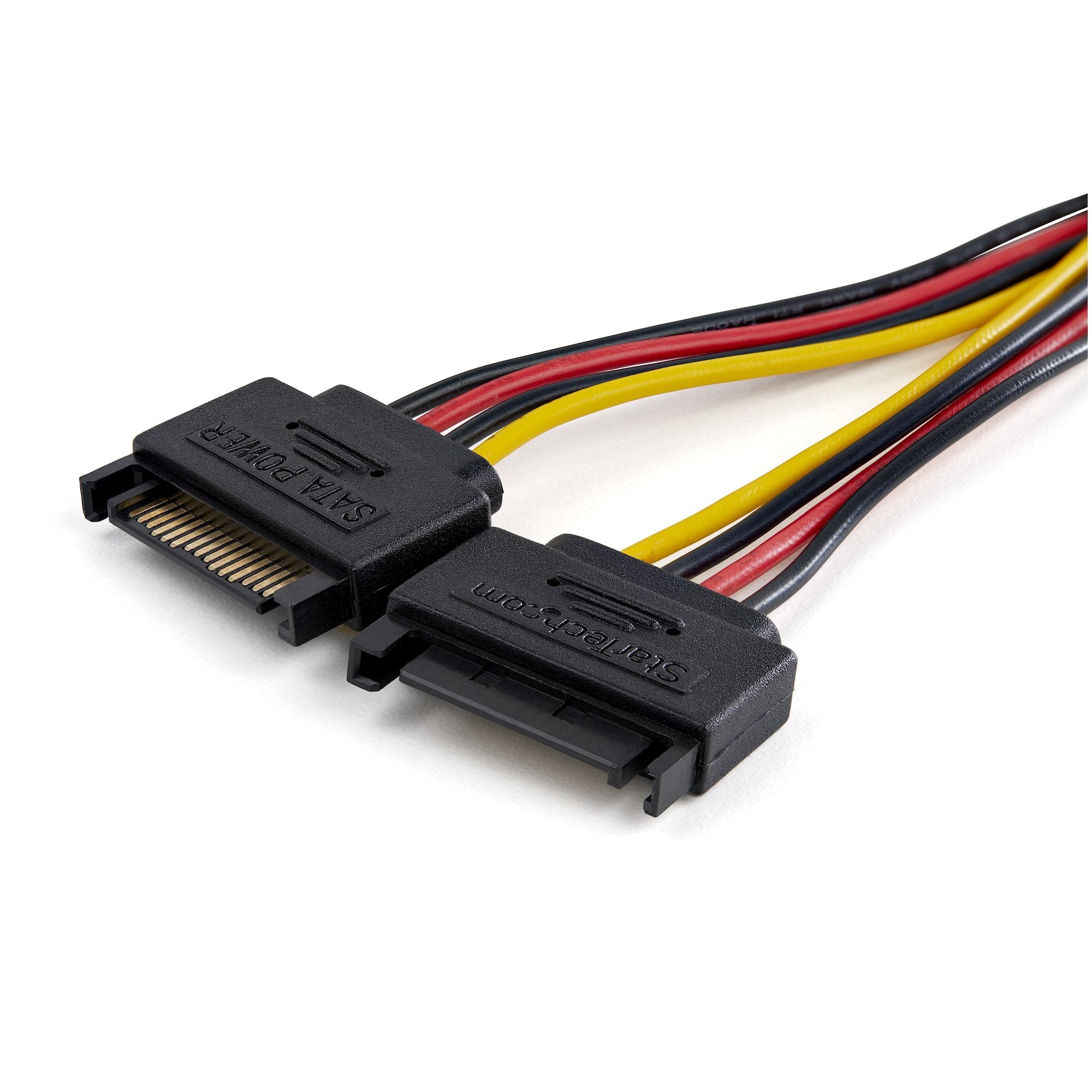 Cable Sata Splitter De Aliment Acion   18 Awg   Conectores En Pvc