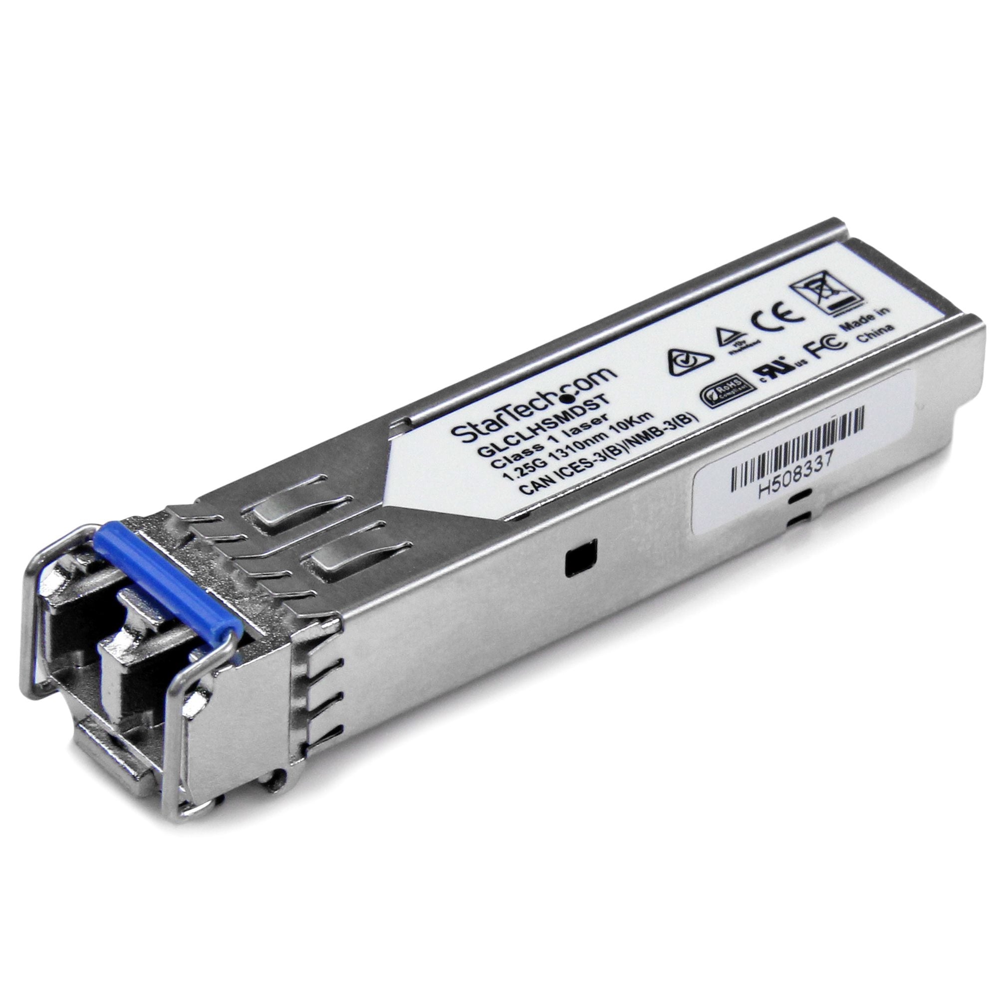 Paquete 10 Sfps Gigabit Fibra Glc-Lh-Smd Lc Mm/Sm 10Km550M    .