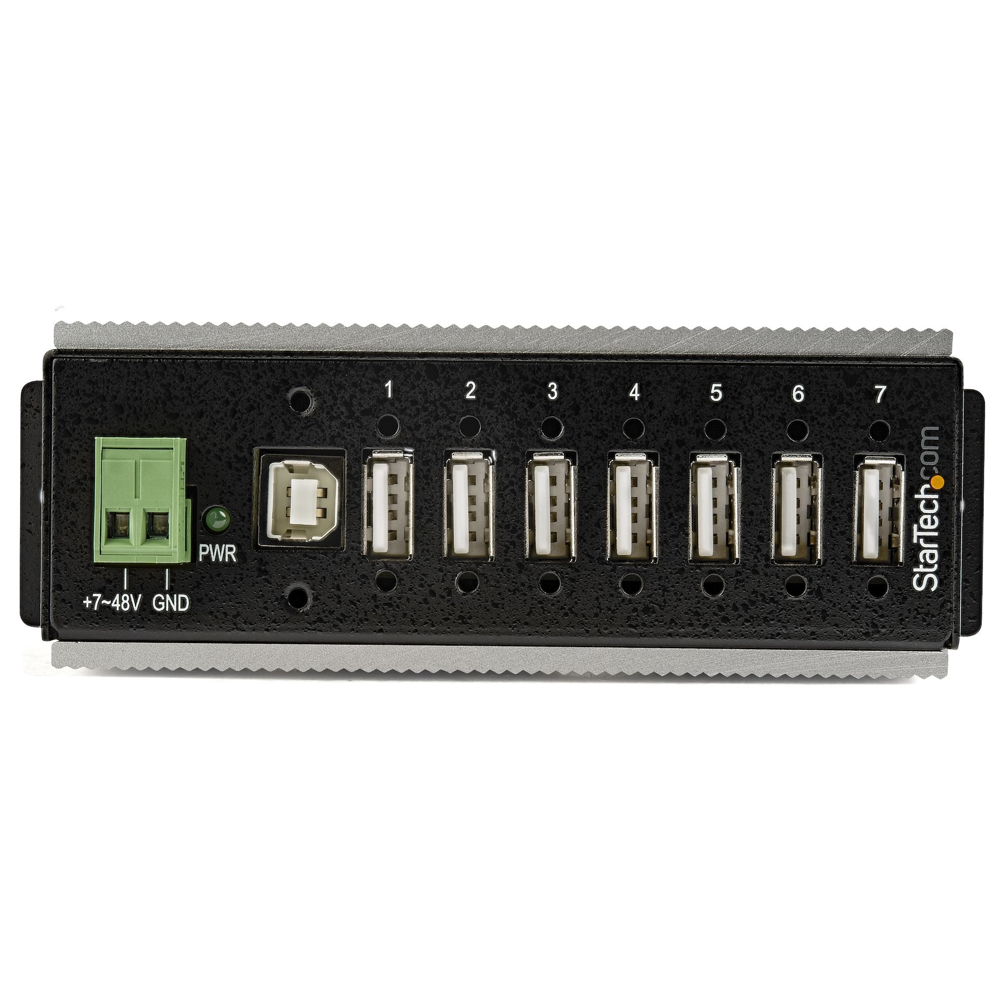 Hub Concentrador Usb 2.0 7 Puertos Industrial Esd