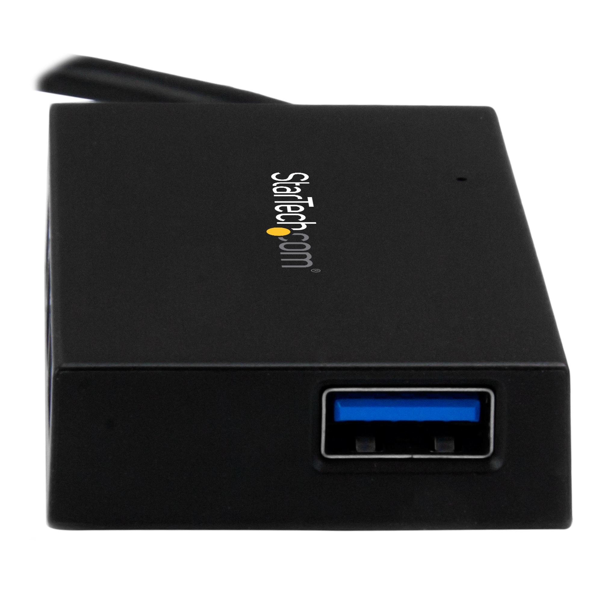 Hub Concentrador Usb 3.0 4 Pue Ertos Alimentado Usb C A Usb A