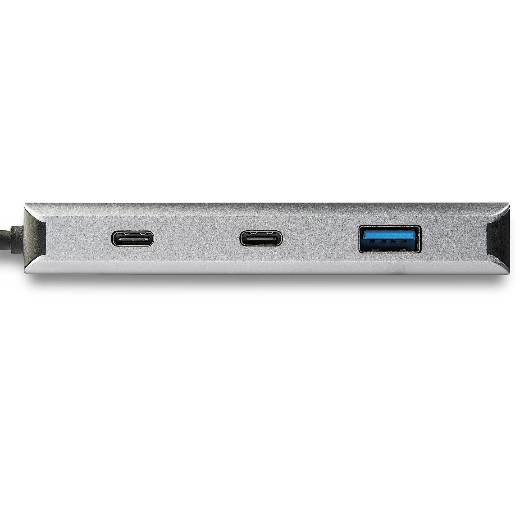 Adaptador Hub Usb-C De 4 Puert 2X Usb-A 2X Usb-C - 10Gbps