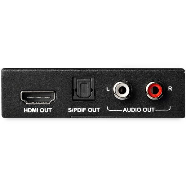 Divisor De Audio Y Video Hdmi 4K 60Hz - Hdr - Extractor De Audio - Rca - Startech.Com Mod. Hd202A