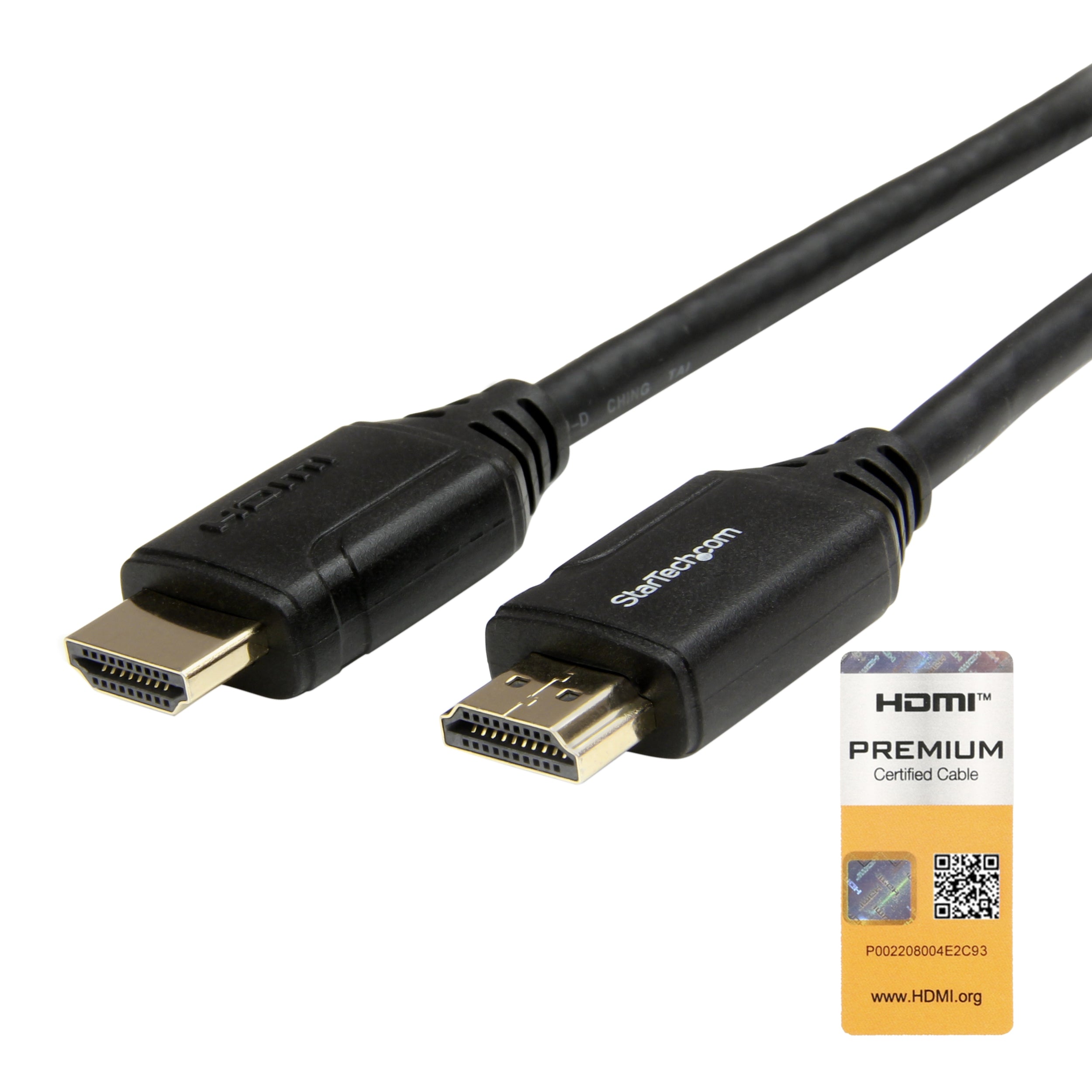 Cable Hdmi 2.0 De 3M Certifica Do Premium - Conectores De Agarre