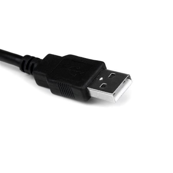 Cable Profesional De 0.3M Usb A Puerto Serie Serial Rs232 Db9 Con R