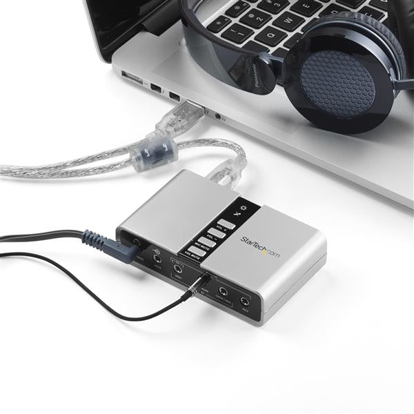 Tarjeta De Sonido 7.1 Usb Ext. Adaptador Conversor Puerto Spdif.