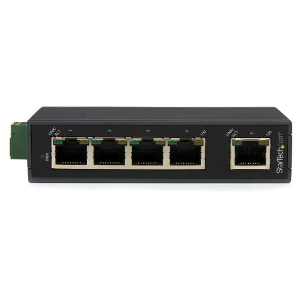 Conmutador Ethernet 5 Puertos Switch Ip30 Para Riel Din