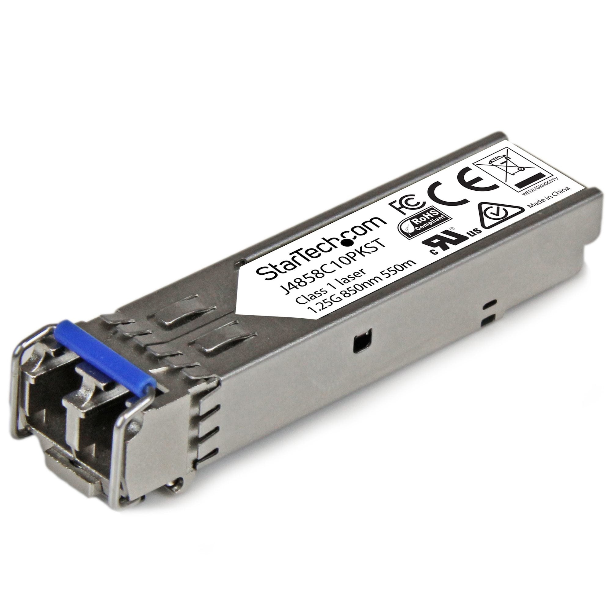 Paquete De 10 Modulos Sfp Fibra 1Gb Compatible J4859C