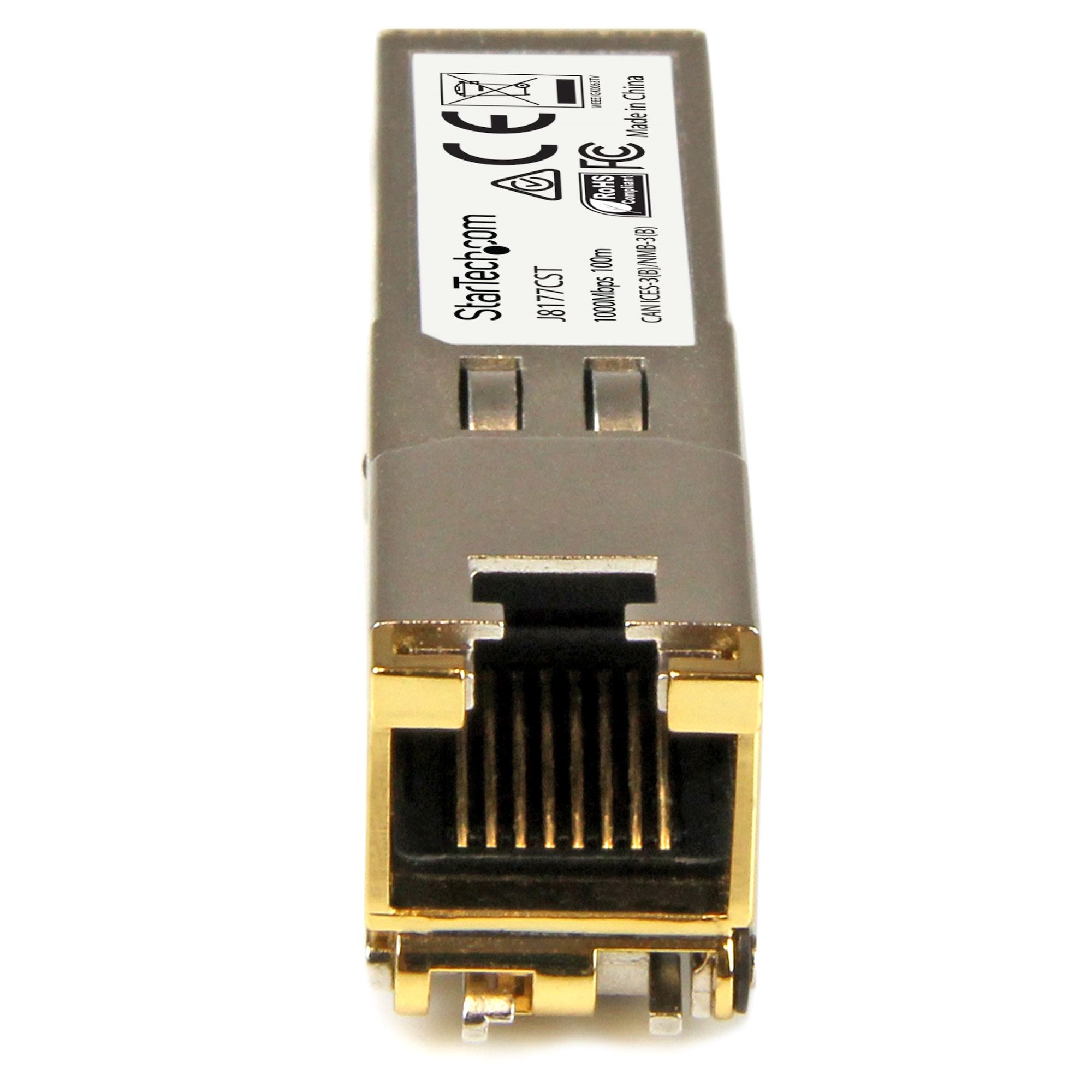 Modulo Transceptor Sfp Cobre Rj45 Compatible Con Hp J8177C