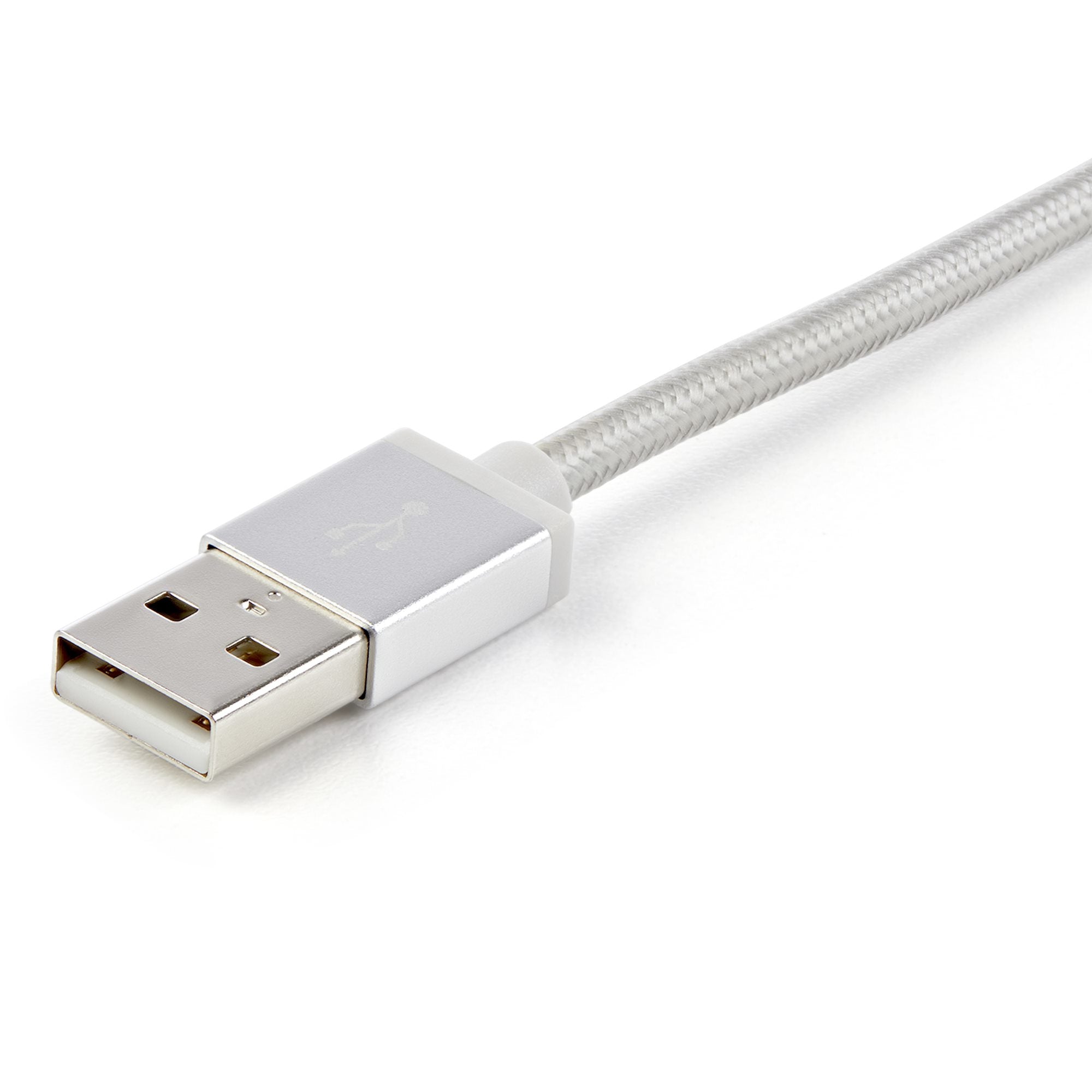 Cable Trenzado De 1M Usb A Usb C Micro Usb Lightning Cargador