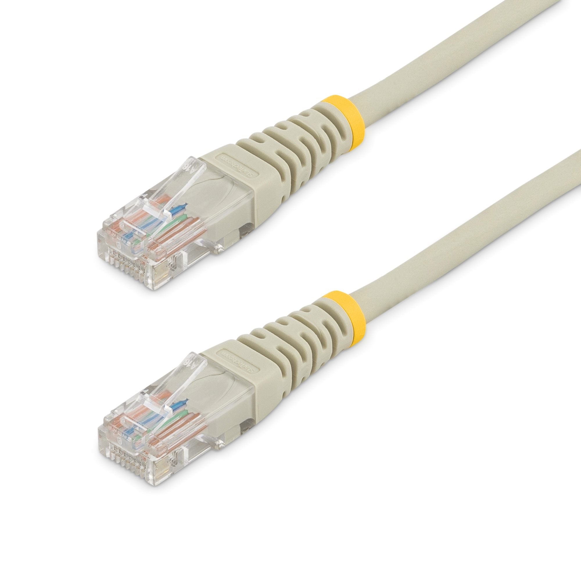 Cable 3M Red Fast Ethernet Cat5E Utp Rj45 Patch Moldeado Gris