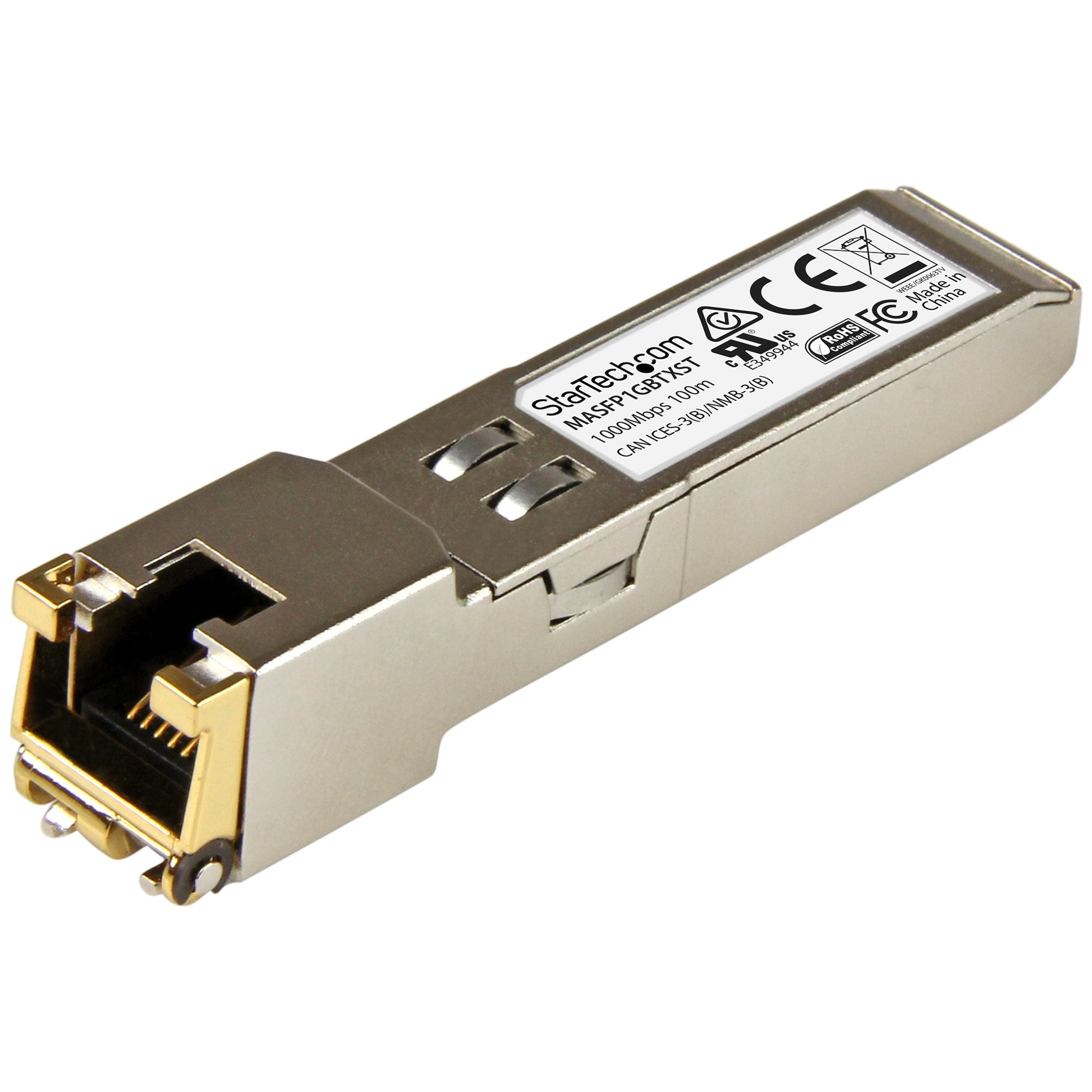 Sfp 1Gb 1000Base-T Comp Cisco Meraki Ma-Sfp-1Gb-Tx Rj45 100M