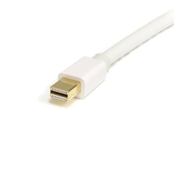 Cable Adaptador De 2M De Monitor Mini Displayport 1.2 Macho A Dp Macho - 4K Con Soporte Hbr Blanco - Startech.Com Mod. Mdp2Dpmm2Mw