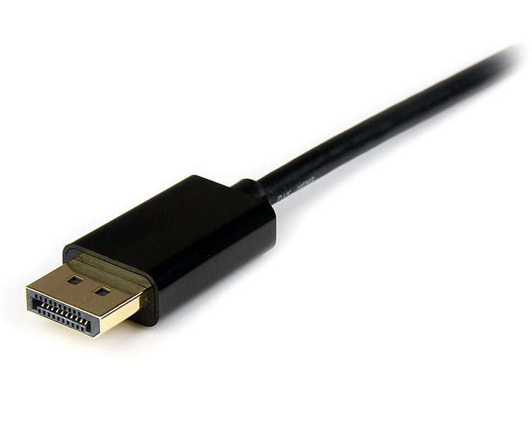 Cable 4M Adaptador Mini Dp A Displayport Macho A Macho Negro .