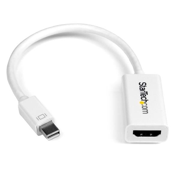 Convertidor Minidisplayport Hdmi Activo Dp 4K 30Hz Blanco   .