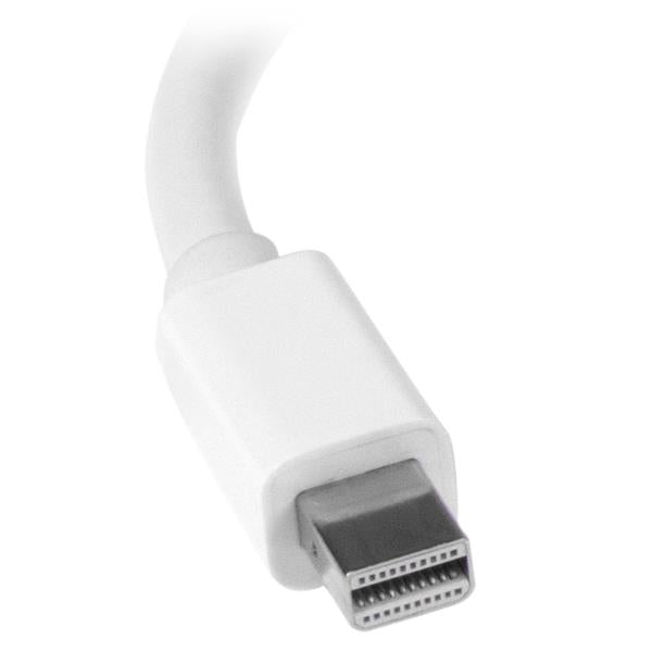 Adaptador Convertidor Mini Displayport A Hdmi O Vga Blanco .