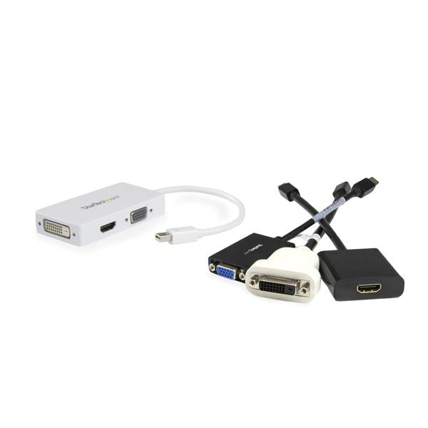 Adaptador Mini Displayport A Vga Dvi Hdmi Convertidor Macbook.