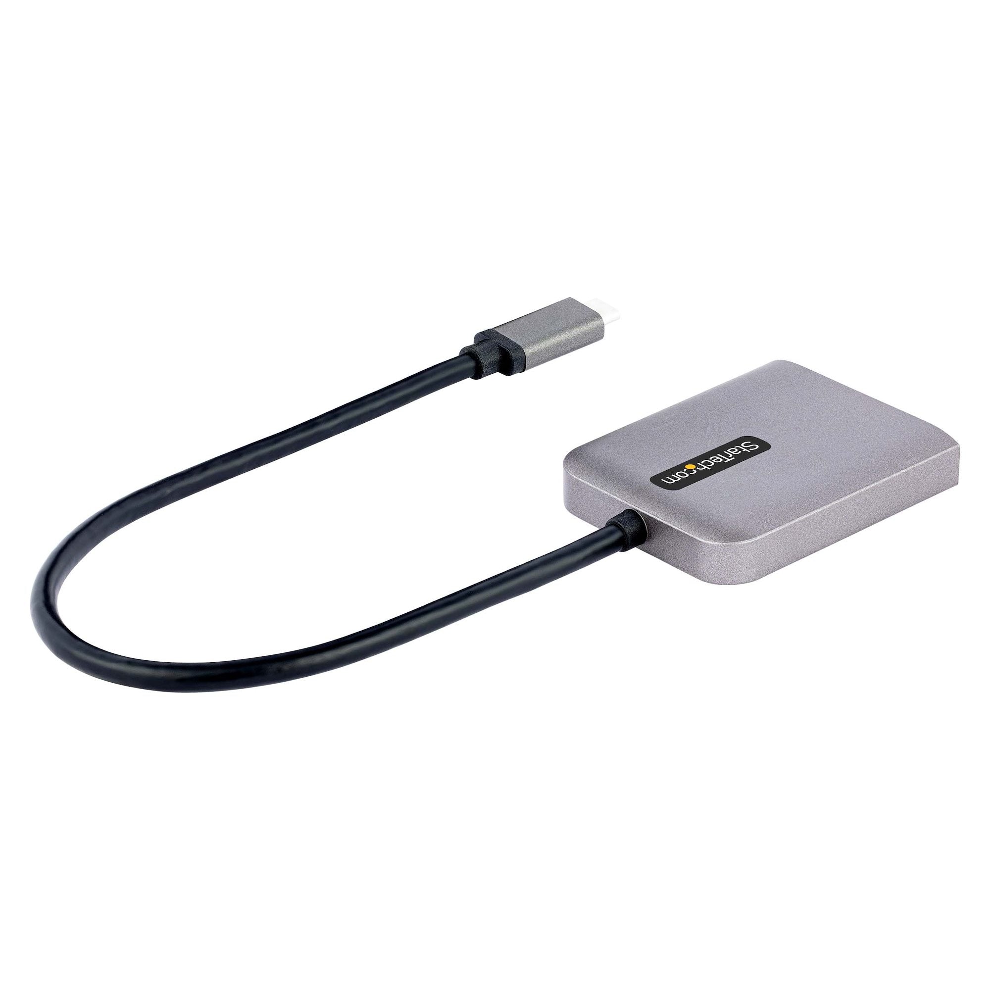 Hub Mst Usb-C De 2 Puertos Displayport 1.4 Dsc - 4K 60Hz