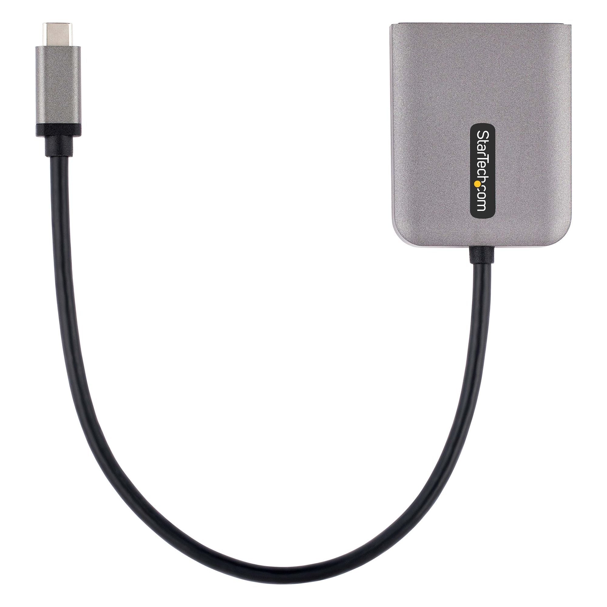 Hub Mst Usb-C De 2 Puertos Displayport 1.4 Dsc - 4K 60Hz