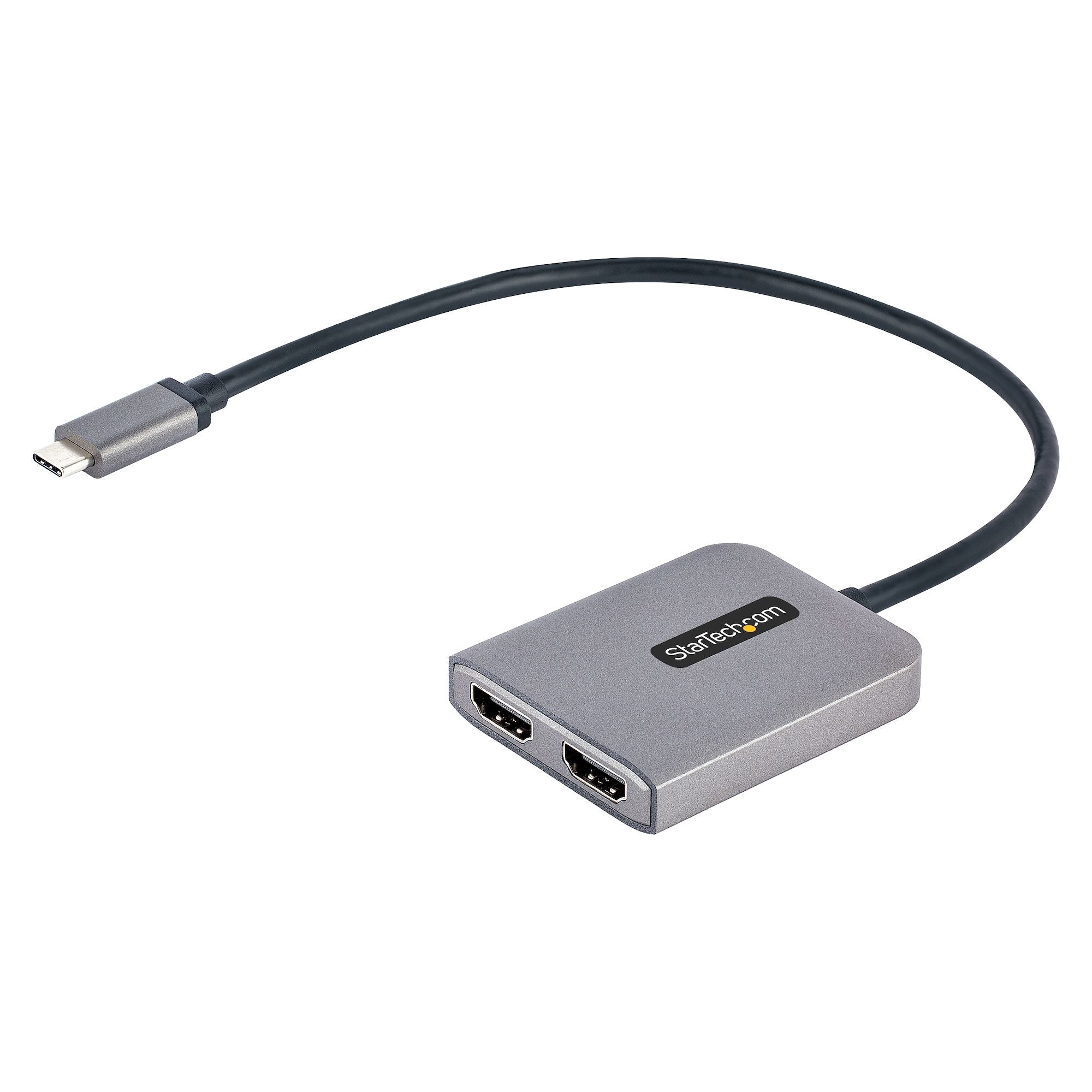 Hub Mst Usb C A 2X Hdmi 4K Divisor Usb Tipo C A Hdmi