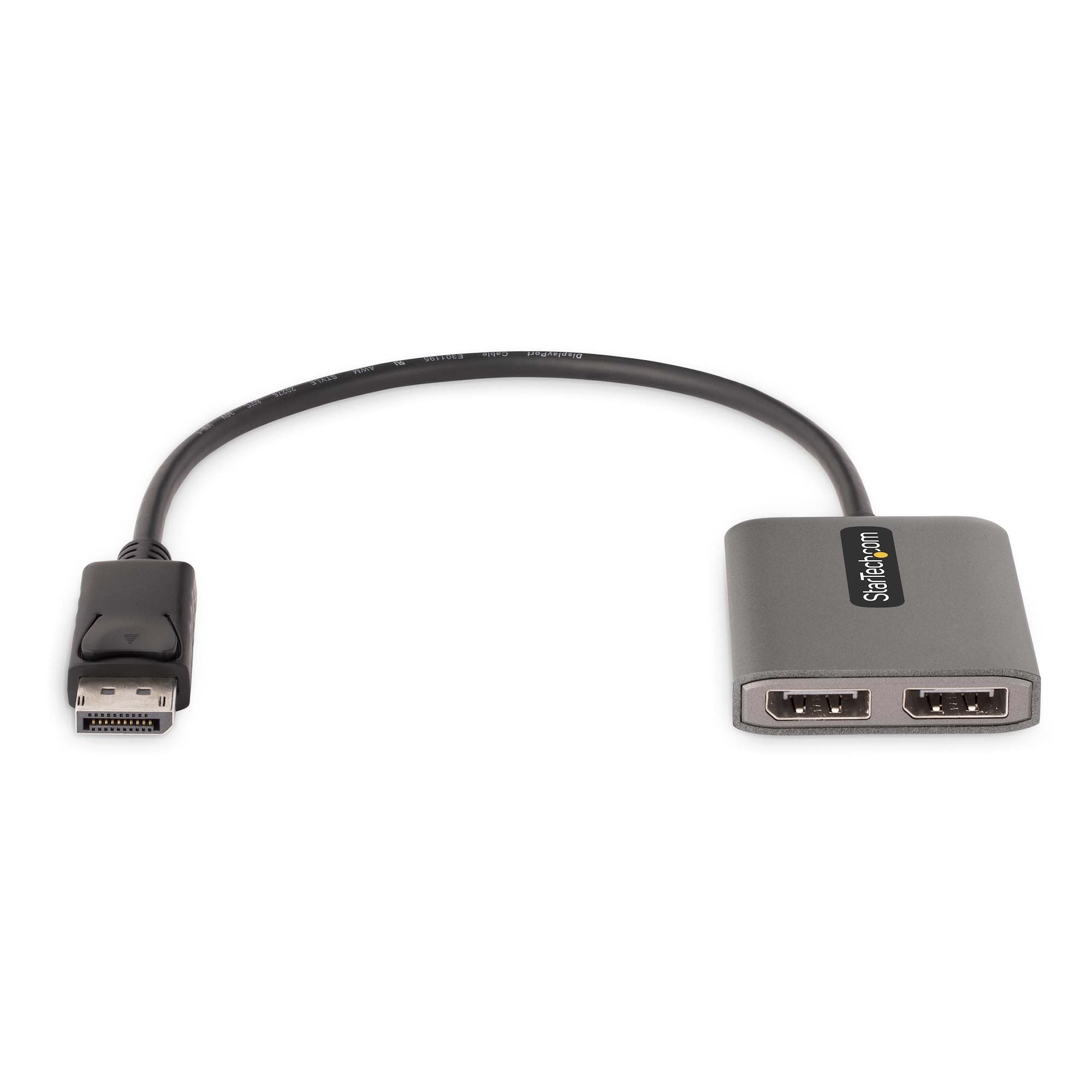 Hub Multiplicador Mst De 2 Puertos Displayport Divisor Dp