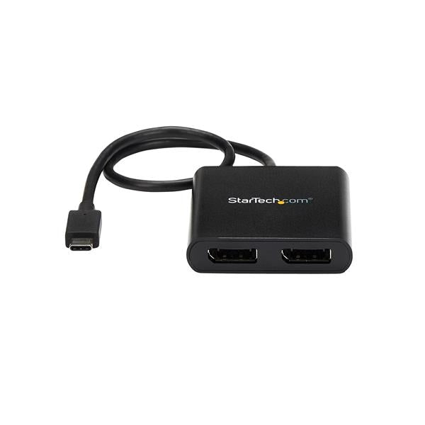 Divisor Multiplicador Usb-C A Displayport 2 Puertos Hub Mst   .