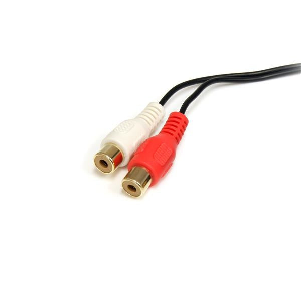 Cable 1.8M Audio Estereo Mini Jack 3.5Mm Macho A Rca Hembra   .