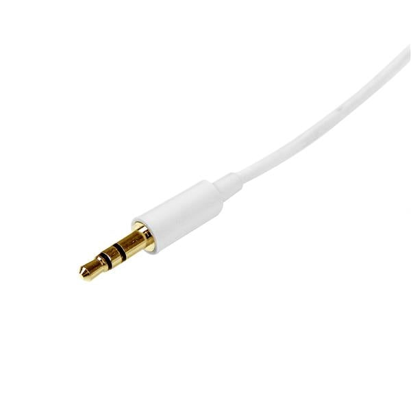 Cable 1M Audio Estereo 3.5Mm Minijack Plug Macho Macho       .