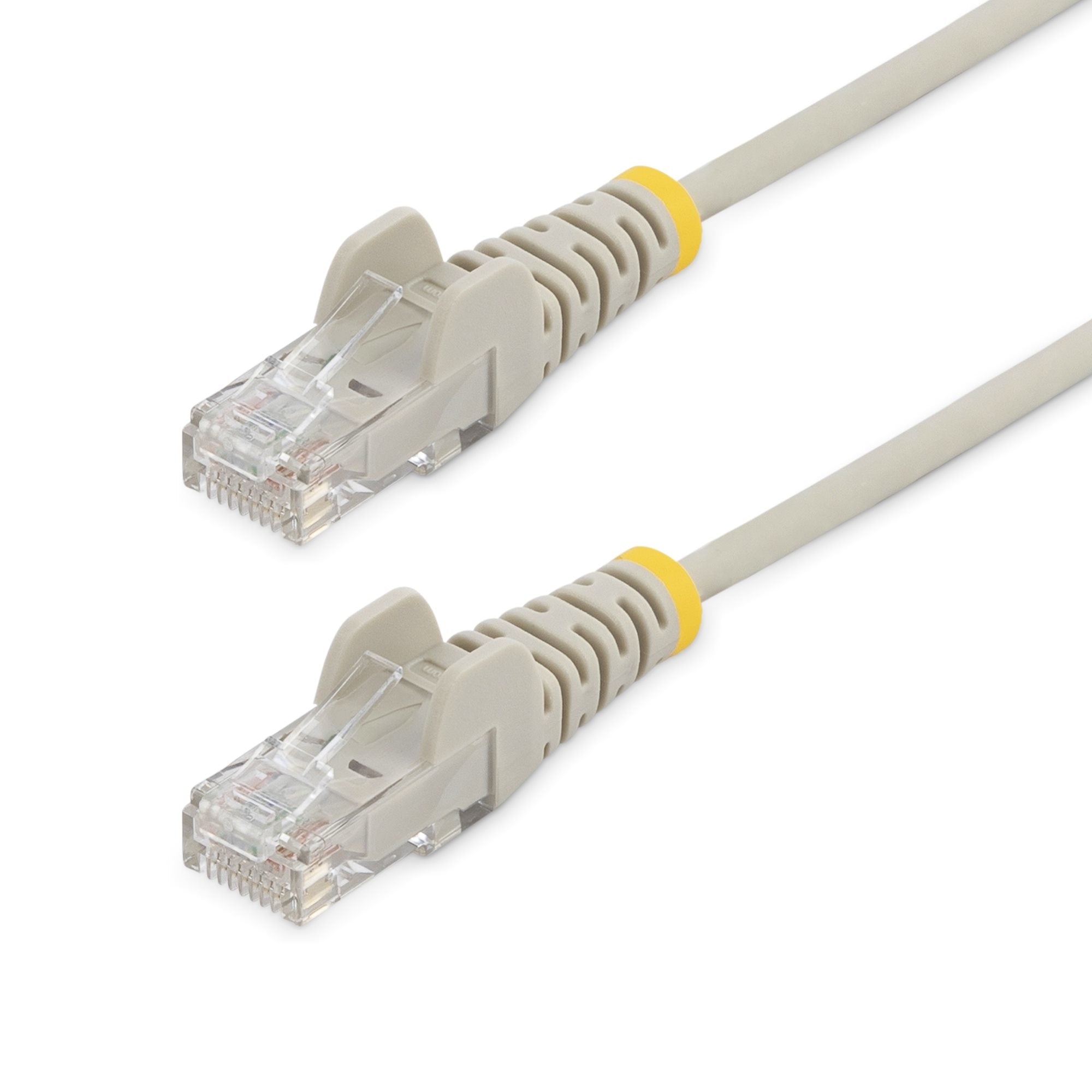 Cable 30Cm Red Ethernet Cat6 Sin Enganches Snagless Gris