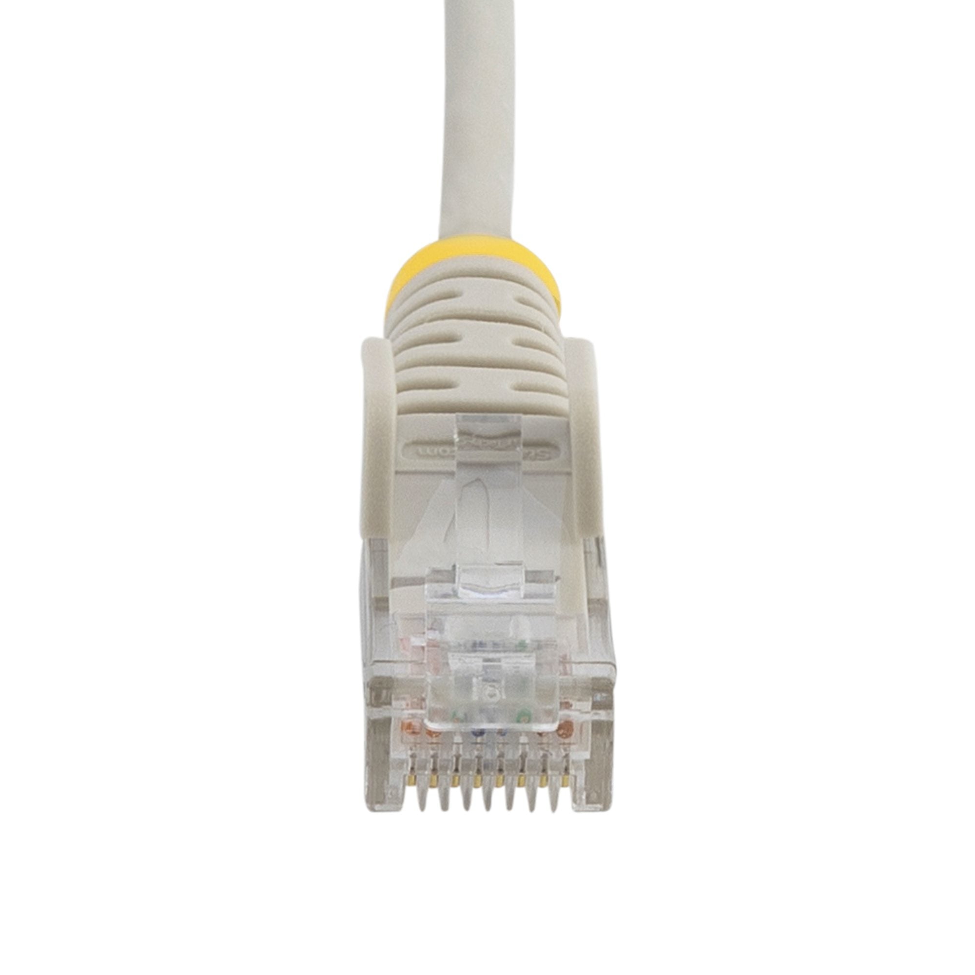 Cable 30Cm Red Ethernet Cat6 Sin Enganches Snagless Gris