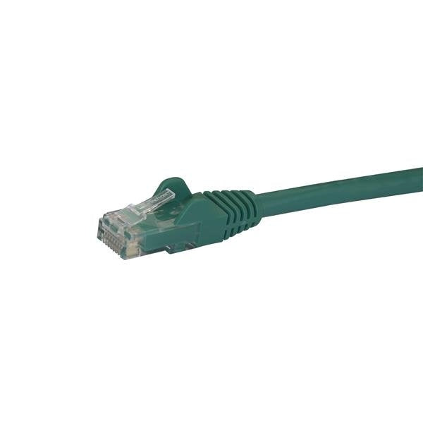 Cable 1M Verde De Red Gigabit Cat6 Ethernet Rj45 Snagless