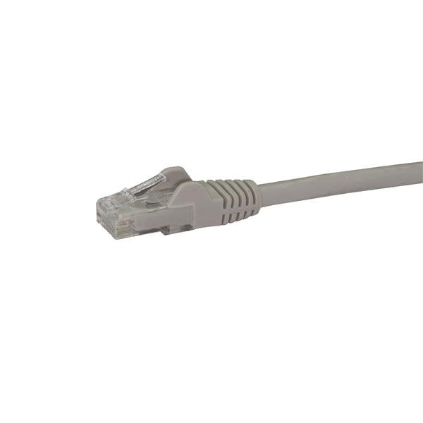 Cable 1M Gris De Red Gigabit Cat6 Ethernet Rj45 Snagless